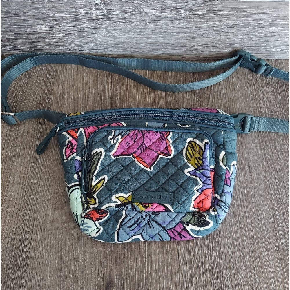 Vera Bradley Falling Flowers Crossbody/Fanny Pack/Belt Bag